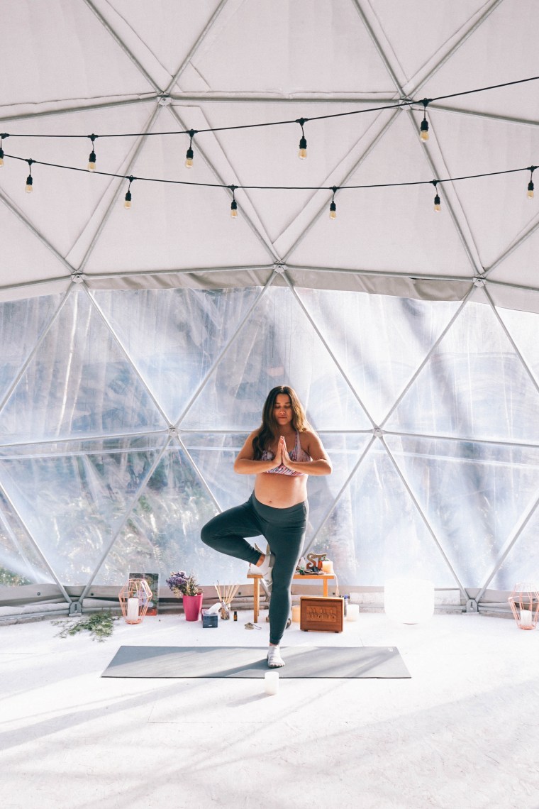 nectar yoga, bowen island, alicia fashionista, nectar yoga review