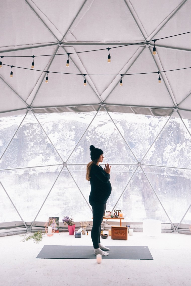 nectar yoga, bowen island, alicia fashionista, nectar yoga review